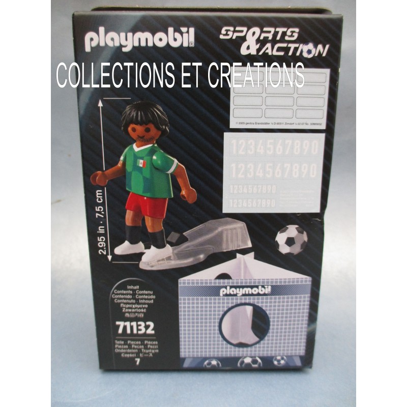 PLAYMOBIL Sports & Action Joueur de foot Anglais - 70484 PLAYMOBIL Sports & Action Joueur de foot Anglais - 70484